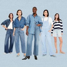 Collage of Old Navy Denim