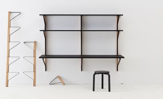 The modular system was also expanded to a series of shelves