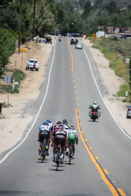 The long stretch around for the breakaway