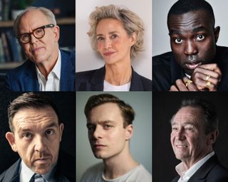John Lithgow, Janet McTeer, Paapa Essideu, Nick Frost, Luke Thallon and Paul Whitehouse