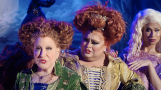 Bette Midler and Ginger Minj in Hocus Pocus 2