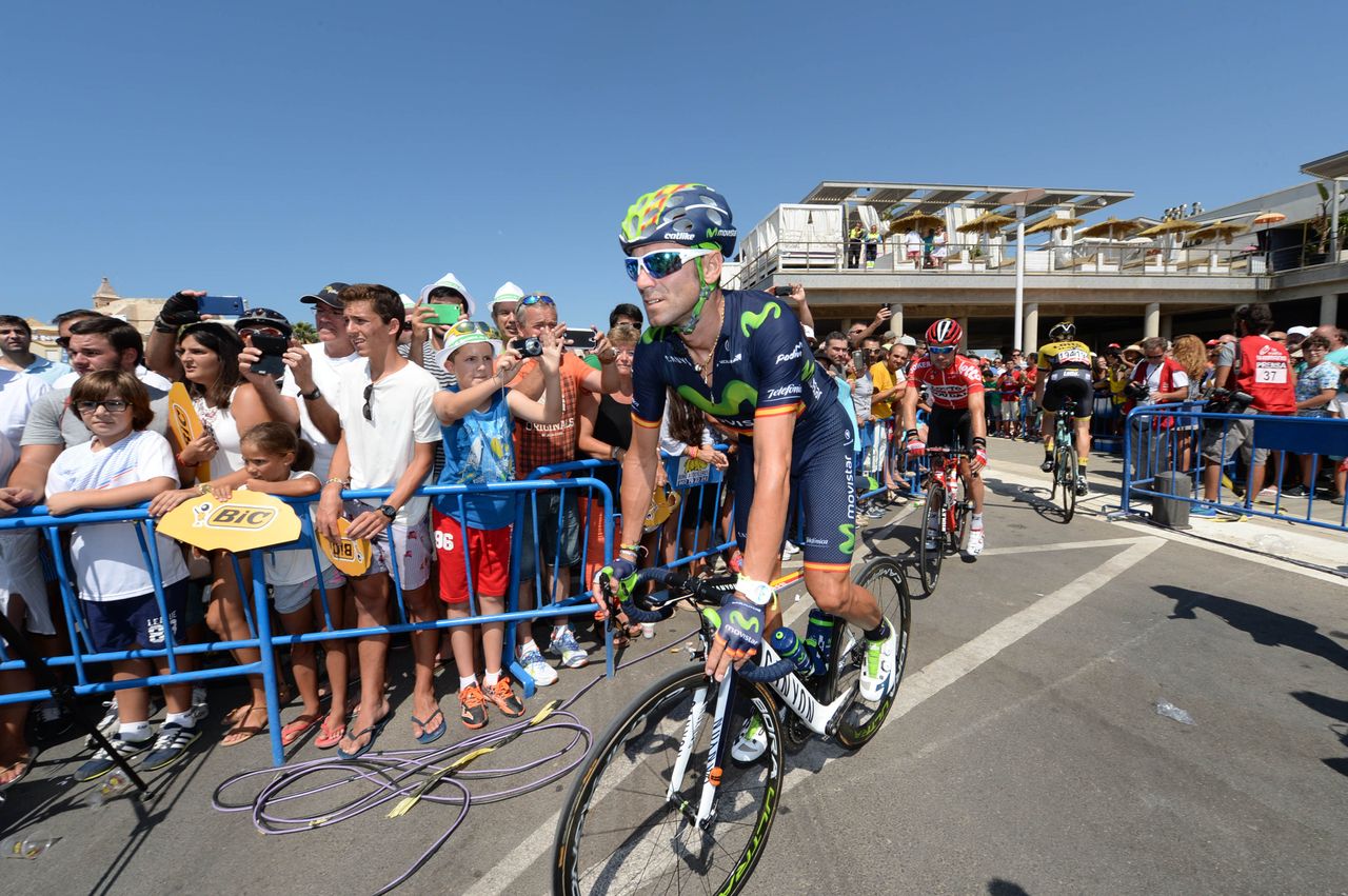 Valverde at the start