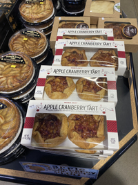 Apple Cranberry Rustic Tarts| Currently $4.99