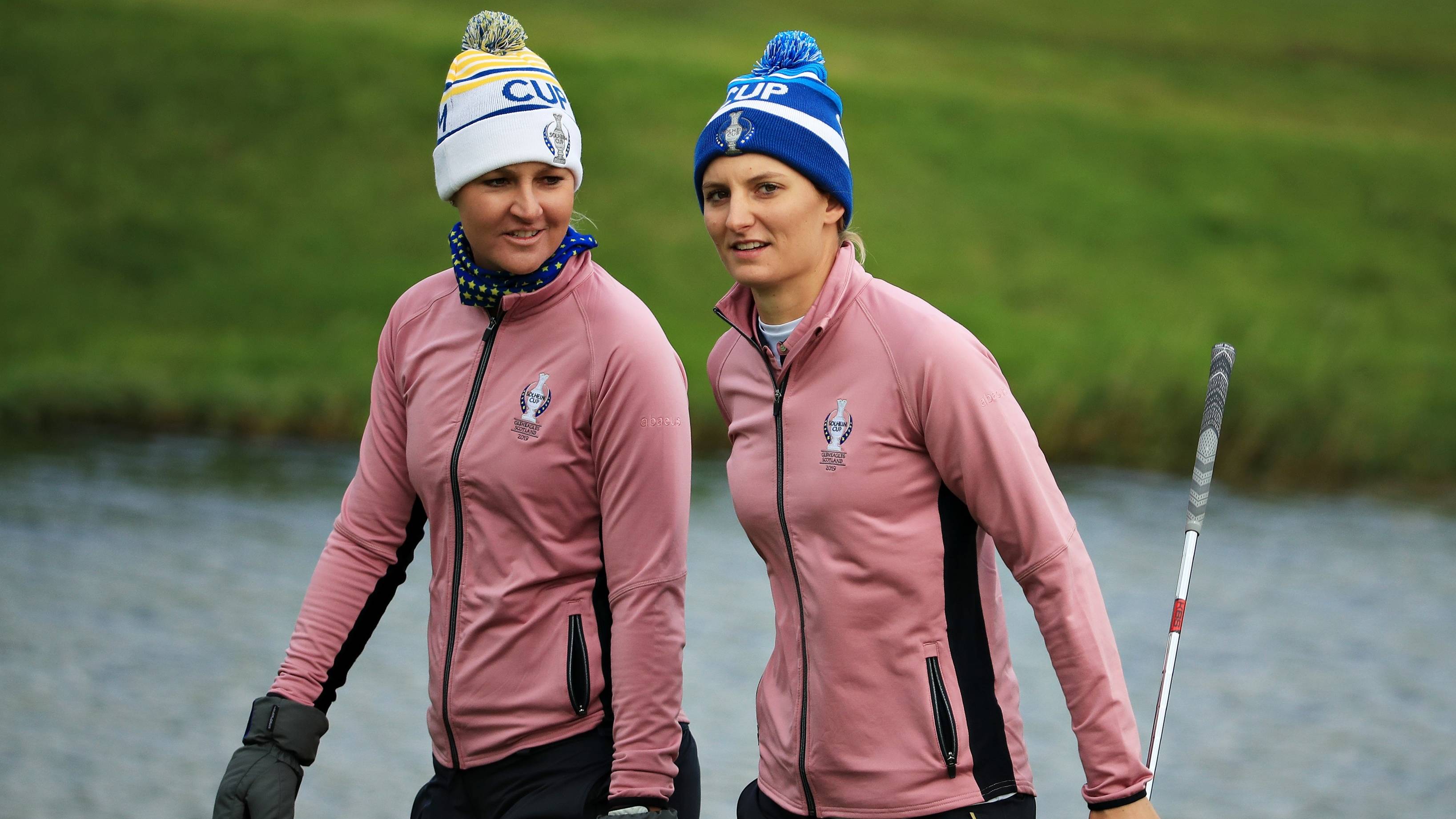 Anna Nordqvist and Anne van Dam