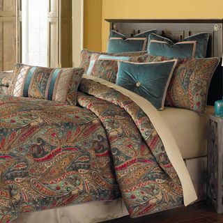 Seville Comforter Set on a bed.