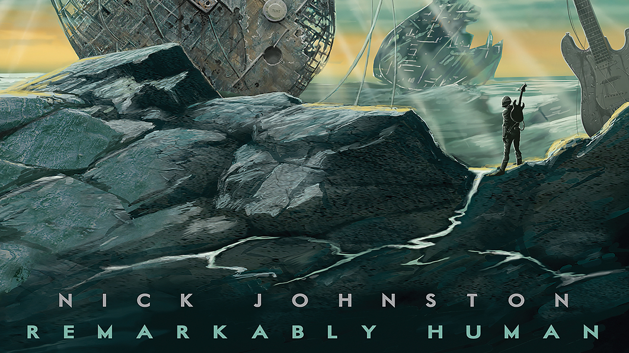 cover art for Nick Johnston Remarkably Human