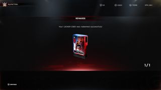 WWE 2K25 locker codes