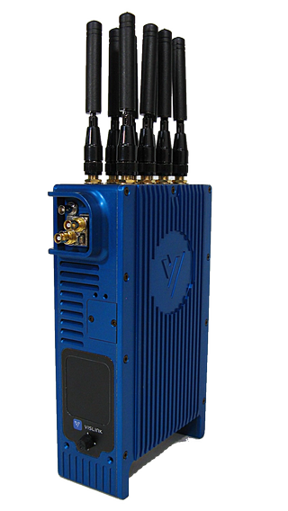 Vislink's LiveLink cellular transmitter.
