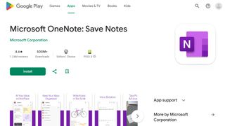 OneNote on Google Play