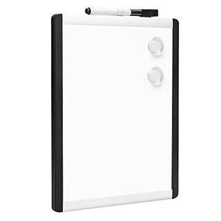 Small Dry Erase Whiteboard, With black Marker and Magnets