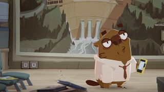 Unity Awards; an animated beaver