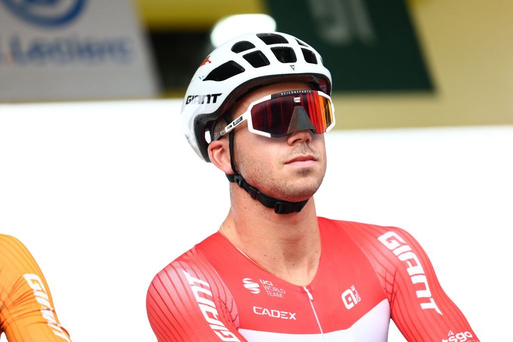 Dutch Dylan Groenewegen of Team Jayco Alula pictured at the start of stage 3 of the 2024 Tour de France cycling race, from Plaisance, Italy to Turin, Italy (230,5 km) on Monday 01 July 2024. The 111th edition of the Tour de France starts on Saturday 29 June and will finish in Nice, France on 21 July.
BELGA PHOTO DAVID PINTENS (Photo by DAVID PINTENS / BELGA MAG / Belga via AFP)