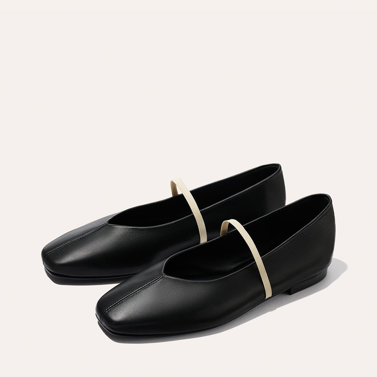The Phoebe - Black and Ivory Nappa
