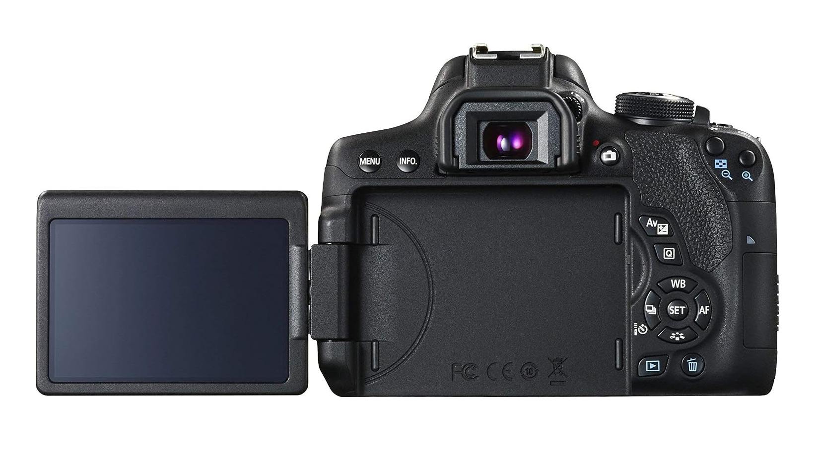 Canon EOS 750D / Rebel T6i against a white background