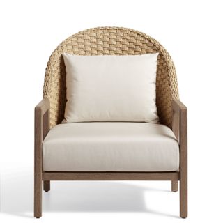 Shorwell Garden Armchair - Natural Teak 