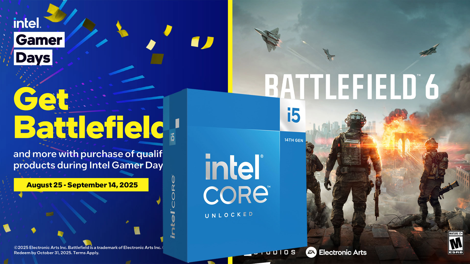 Intel&#039;s Core i5-14600K is on sale for $149, with &#039;Battlefield 6&#039; and other software included for free
