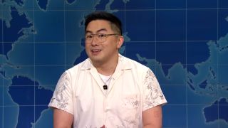 Bowen Yang on Saturday Night Live's "Weekend Update"