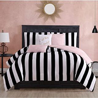 Juicy Couture striped bedding set