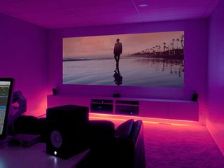 LIFX Z LED strip in a Home Theater