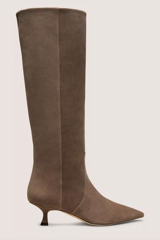 Stuart Weitzman Naomi 50 Boot in Suede 