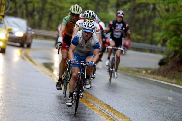 Lucas Euser leads a break
