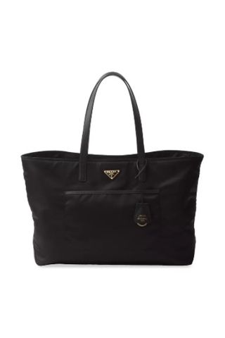 Re-Edition 1978 Large Re-Nylon and Saffiano Leather Tote Bag