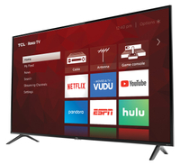 TCL 4-Series 65" UHD LED Roku 4K Smart TV| Was $999 | Now $428 | Save $550 at Walmart
TCL's 4-Series 65" UHD LED Roku 4K TV is a Smart TV that delivers stunning Ultra HD picture quality and endless entertainment options. An intuitive Roku interface gives access to over 500,000 movies and TV episodes, as well as apps, games, and more. Deal ends April 30th