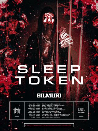 Sleep Token Europe 2024 tour poster