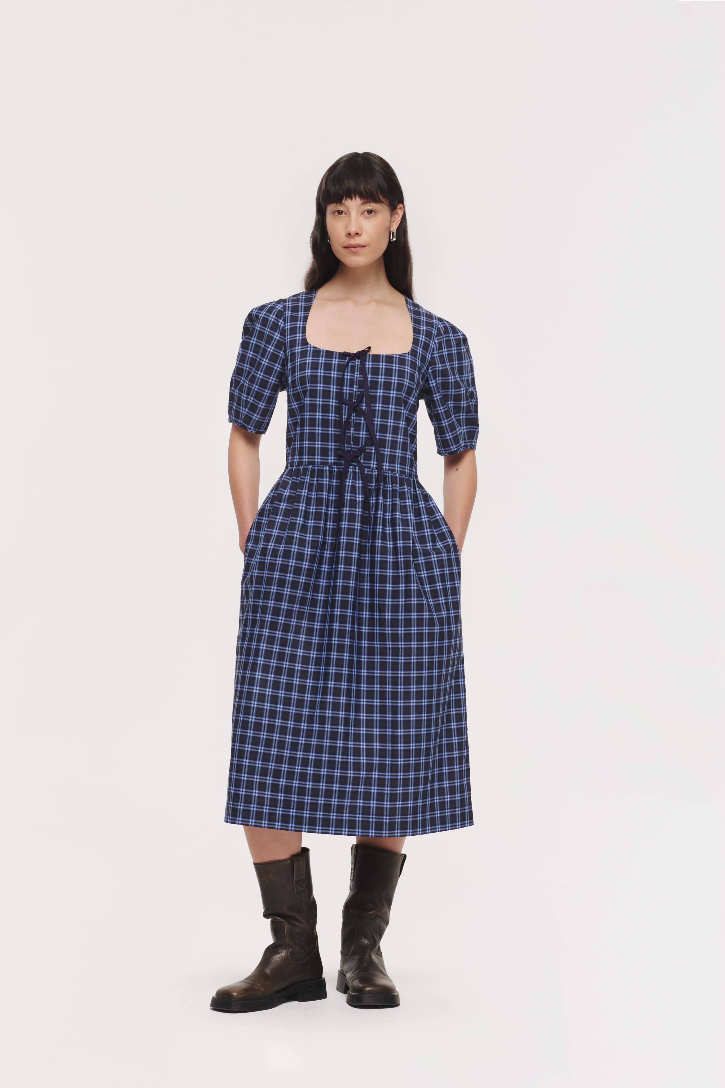 Harper Tie Front Dress