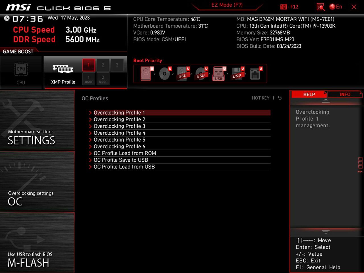 MSI MAG B760M Mortar Wi-Fi