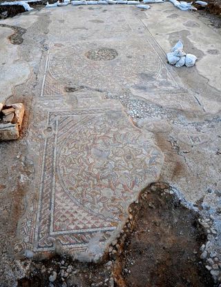 byzantine mosaic from the byzantine period