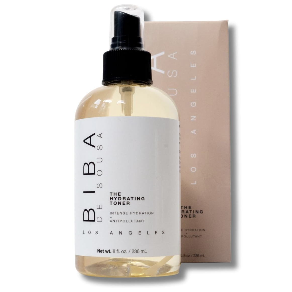 Biba De Sousa the Hydrating Toner With Phospholipids - Intense Hydration & Anti Pollutant - Makeup Setting Spray - for All Skin Types and Tones (8oz)