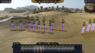 Total War: Pharaoh battle prelude