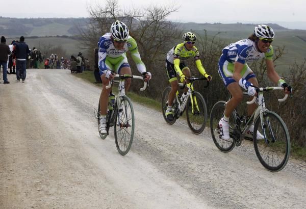 Daniel Oss (Liquigas-Cannondale) was fancied to do well on the strade bianche.