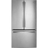 GE GNE27JYMFS 27 cu. ft. French Door Refrigerator | was $2,399, now $1,298 at Home Depot (save $1,101)