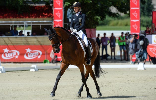 European Eventing Championships dressage Ingrid Klimke Horseware Hale Bob OLD