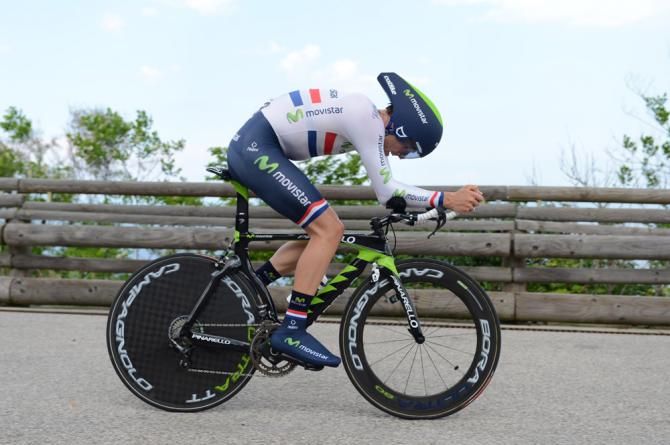 Alex Dowsett (Team Movistar) on his way to victory