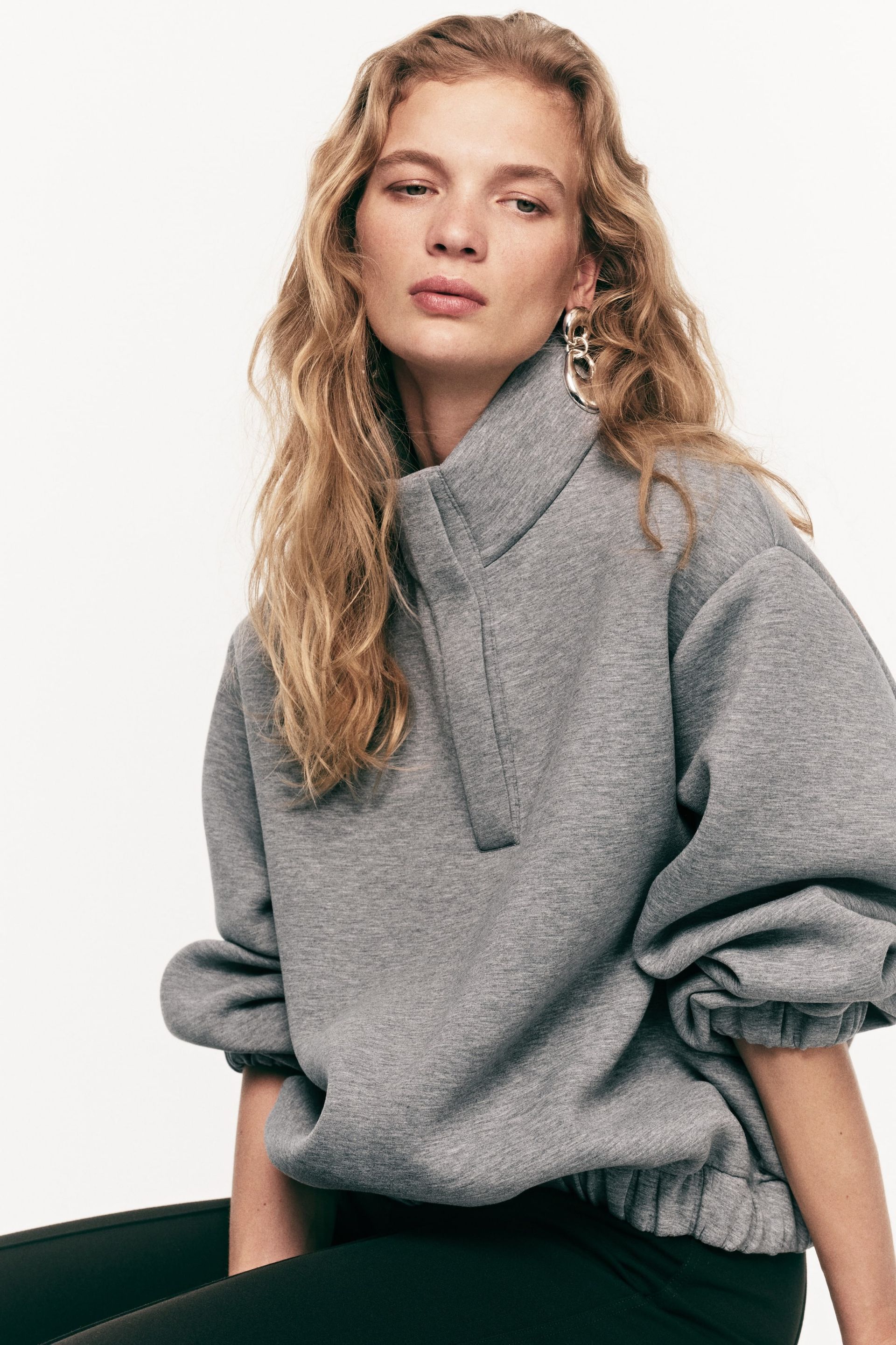 Scuba Sweatshirt - Gray Melange