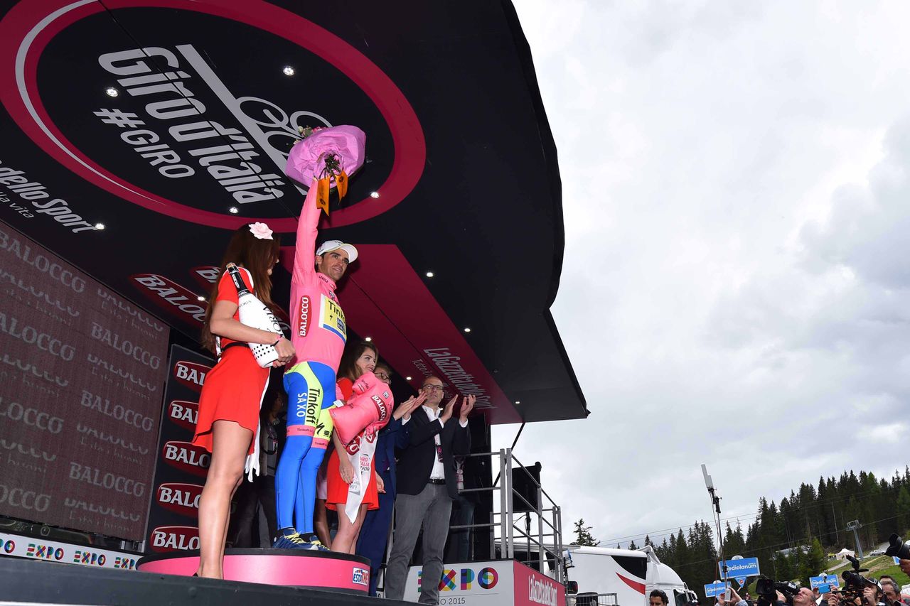 Alberto Contador extended his lead in the overall classification