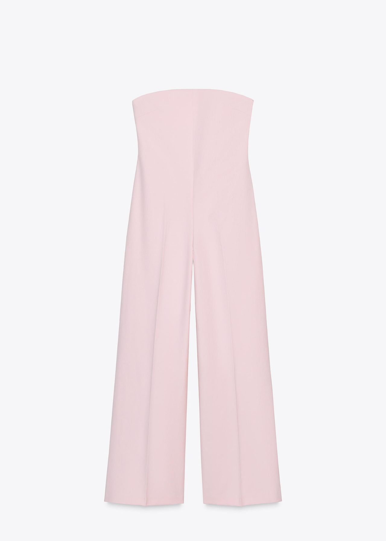 Zara strapless jumpsuit cut out 