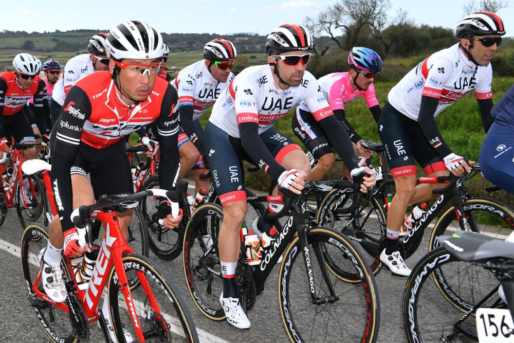 The peloton take on the 2019 Trofeo Palma