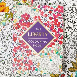 Liberty Flowers Colouring Book