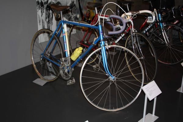 Tom Simpson's 1962 Gitane was donated by his daughter Joanna.