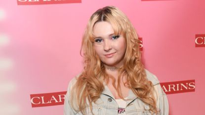 Abigail Breslin attends Clarins' new product launch party at Private Residence on March 15, 2024 in Los Angeles, California