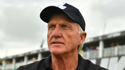 Greg Norman at the 2022 LIV Golf Bangkok event