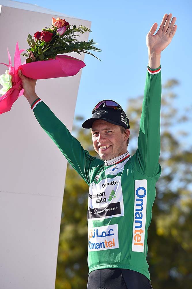 Edvald Boasson Hagen (Dimension Data) took back the green points jersey