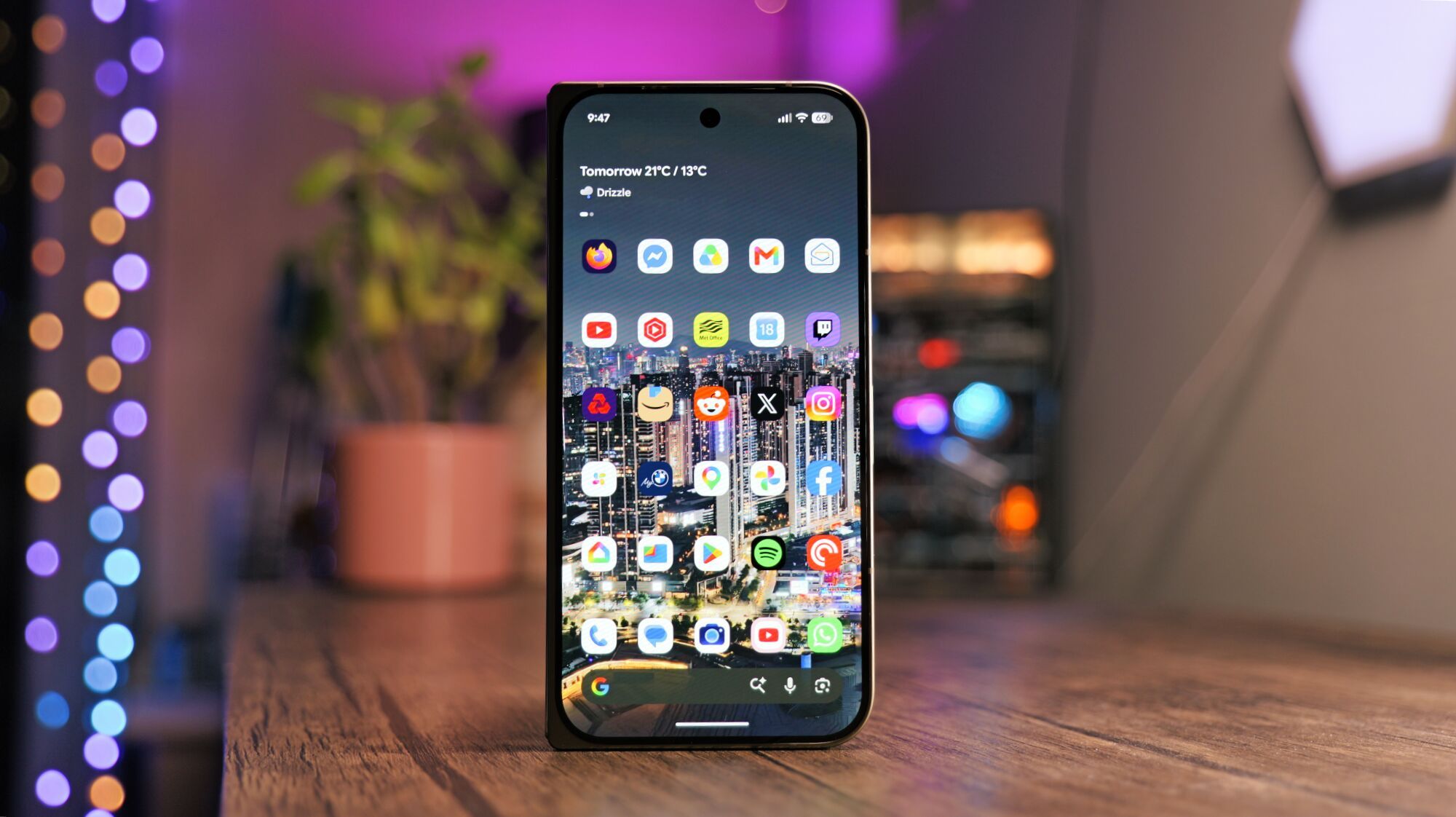 A Google Pixel 11 Pro Fold smartphone