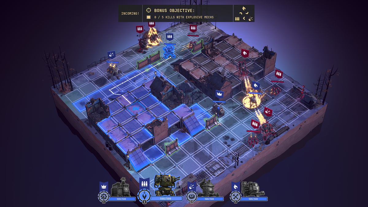 Grit and Valor - 1949 mech strategy