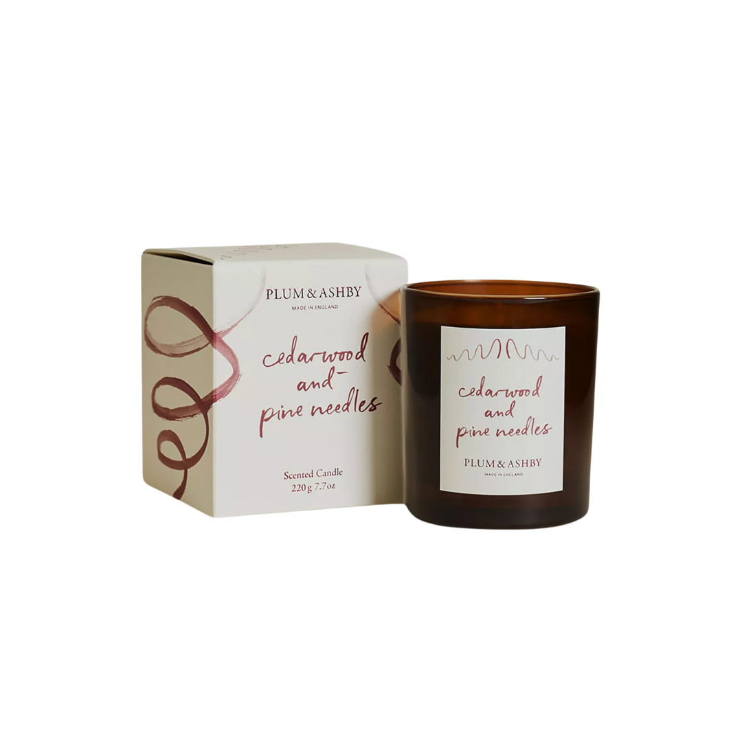 Plum and Ashby Christmas Cedarwood and Pine Needles 