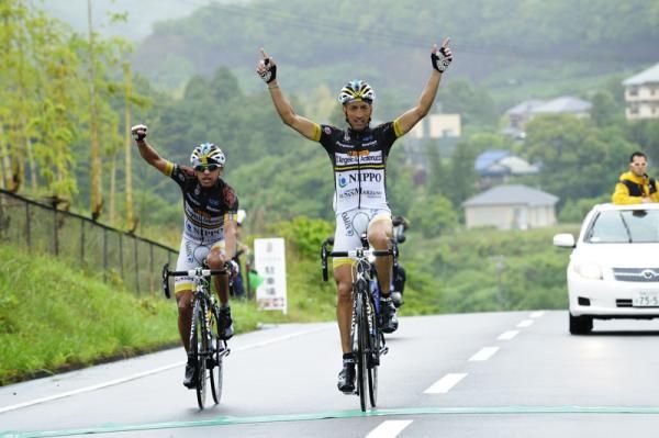 Fortunato Baliani won head of teammate Miguel Angel Rubiano Chavez
